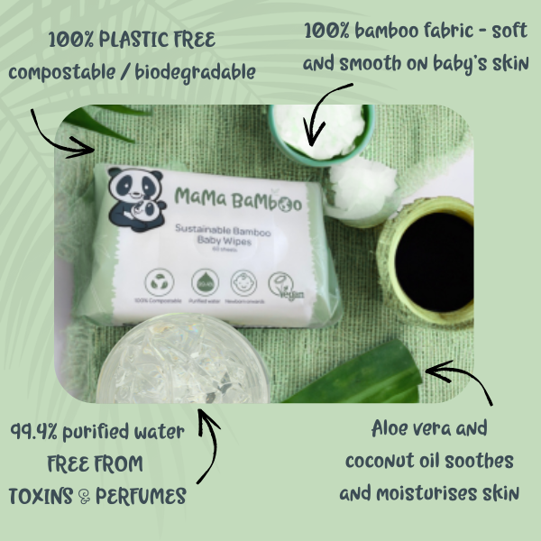 Bamboo Eco Travel Wipes