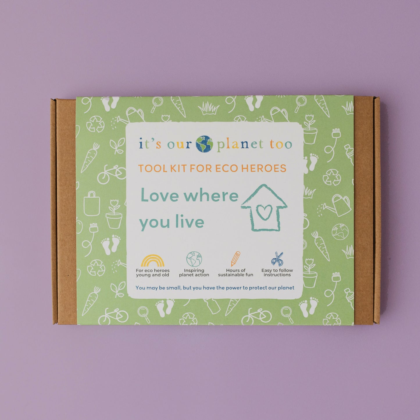 Sustainable Montessori toy: LOVE WHERE YOU LIVE - Children’s eco activity kit (Age 5+) | KIDDYKIND