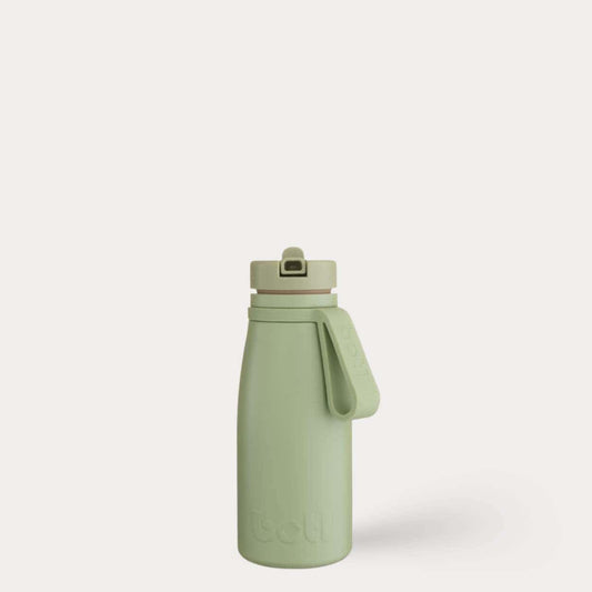 One Green Bottle 350ml Stainless Steel Insulated Water Bottle With Straw | Evolution V2 colour options - sustainable eco-friendly kids stainless steel water bottle UK | Kiddykind