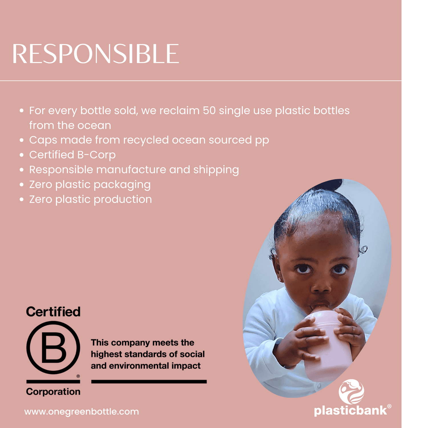 150ml Bunny Pink stainless steel baby to toddler adaptive bottle bpa free | BPA-free plastic-free kids bottle UK