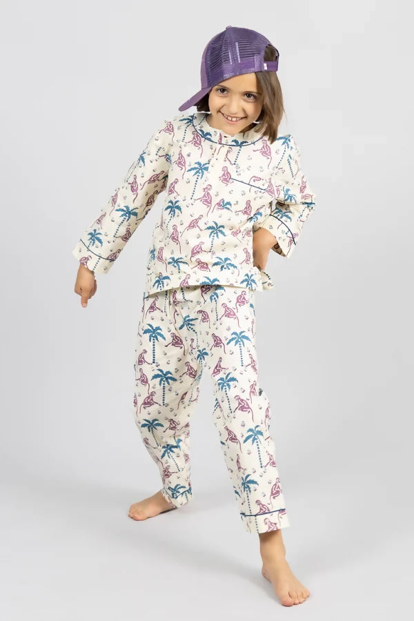 Mojo's Coconut Capers - Organic Cotton Kids Pyjamas