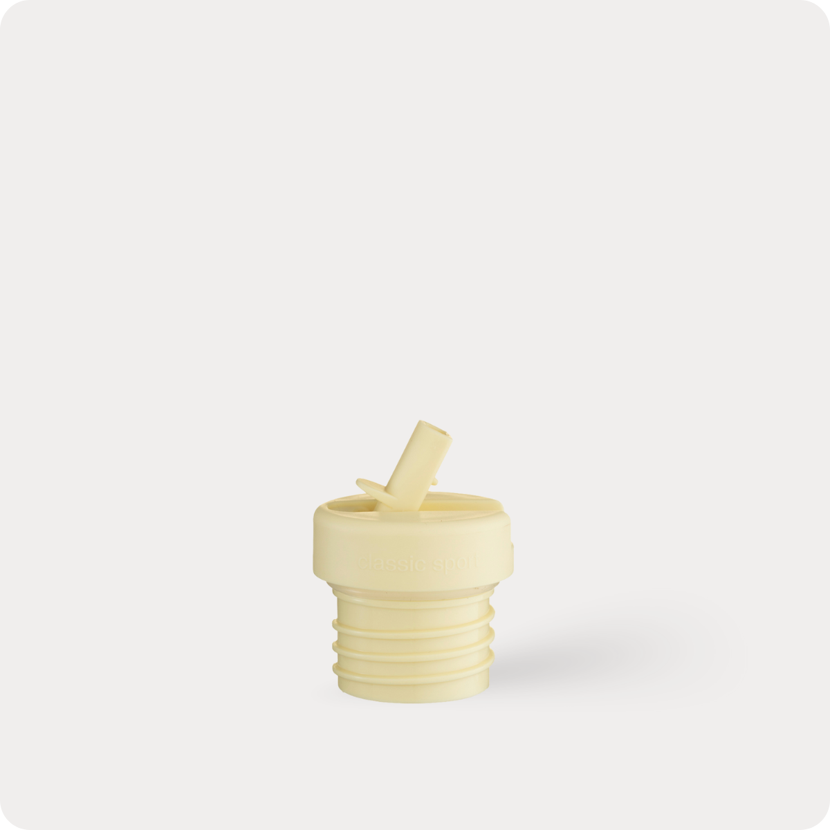 classic collection sports cap - banana | stainless steel plastic-free kids UK — KIDDYKIND