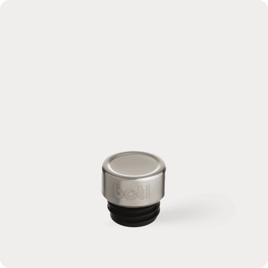 Sustainable kids bottle: Classic Steel Screw Cap | KIDDYKIND
