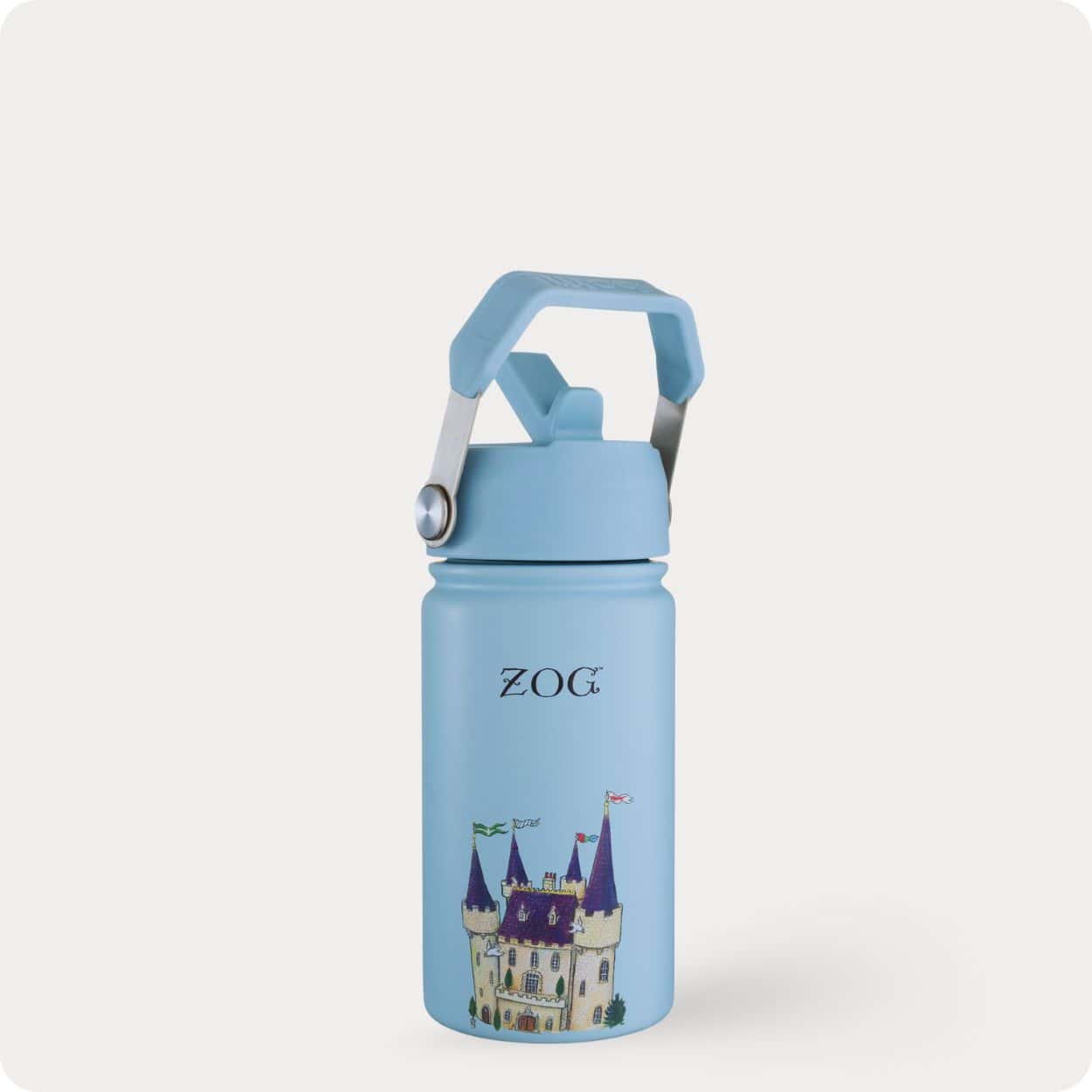 400ml Epic Zog Bottle Blue | BPA-free plastic-free kids bottle UK