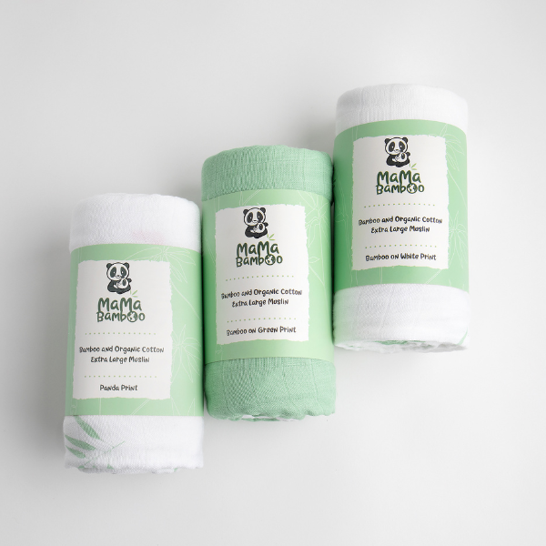 Natural baby skincare: Bamboo XL Luxury Muslin | KIDDYKIND