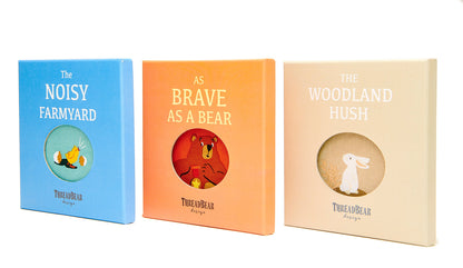 Sustainable Montessori toy: The Woodland Hush Rag Book | KIDDYKIND