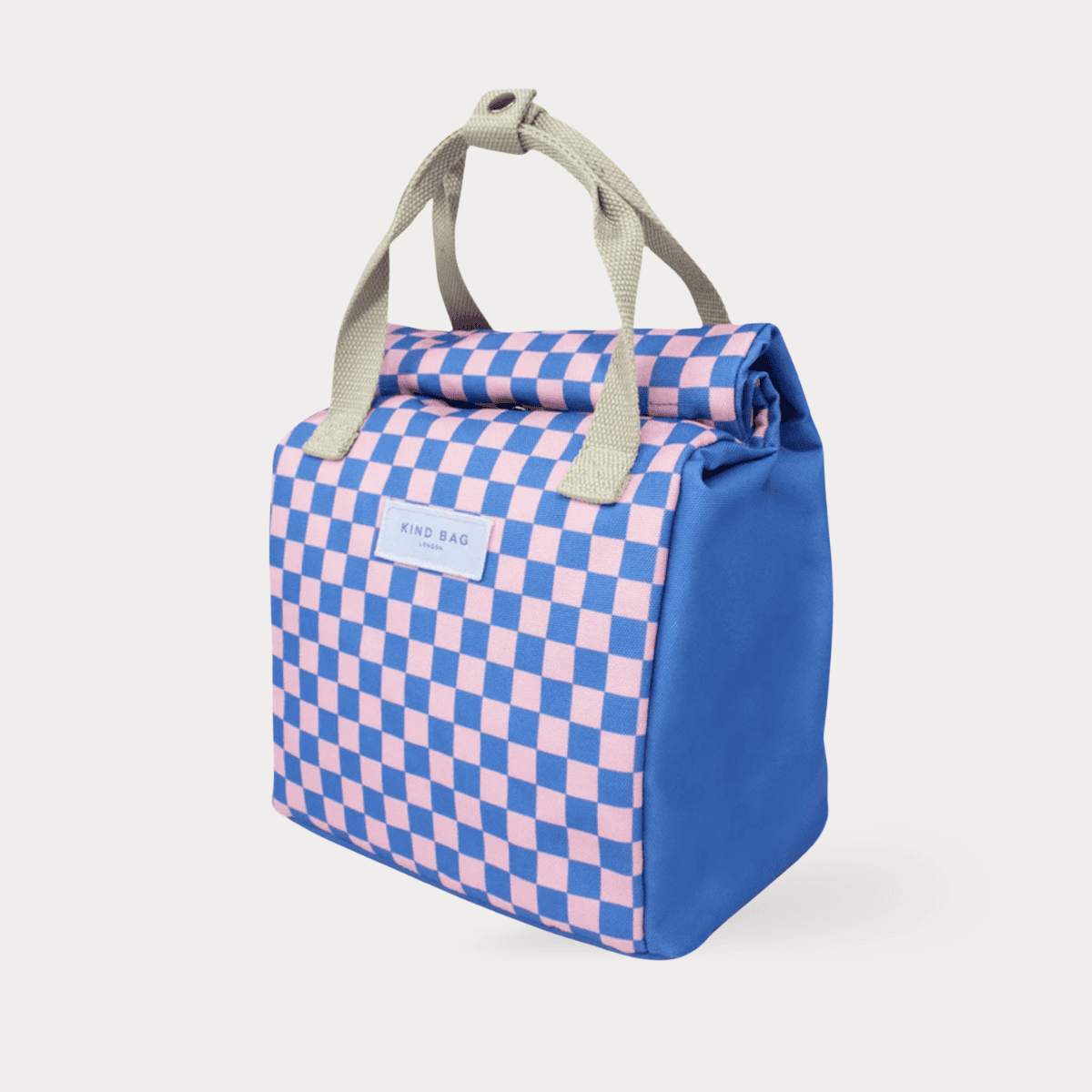 Sustainable kids bottle: Kind Bag Lunch Bag | Checkerboard | KIDDYKIND