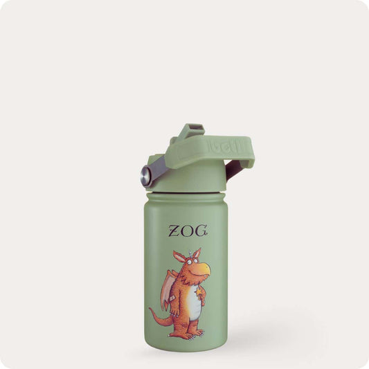 400ml Epic Zog Bottle Green | BPA-free plastic-free kids bottle UK