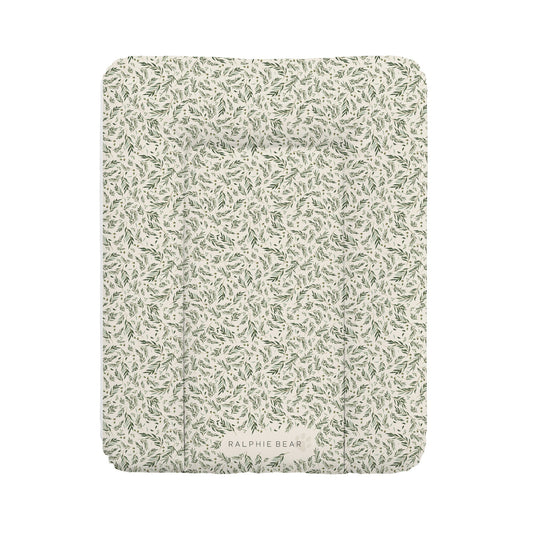 Ralphie Bear Willow comfort changing mat with cushioned raised edges - sustainable nursery accessories UK | Kiddykind