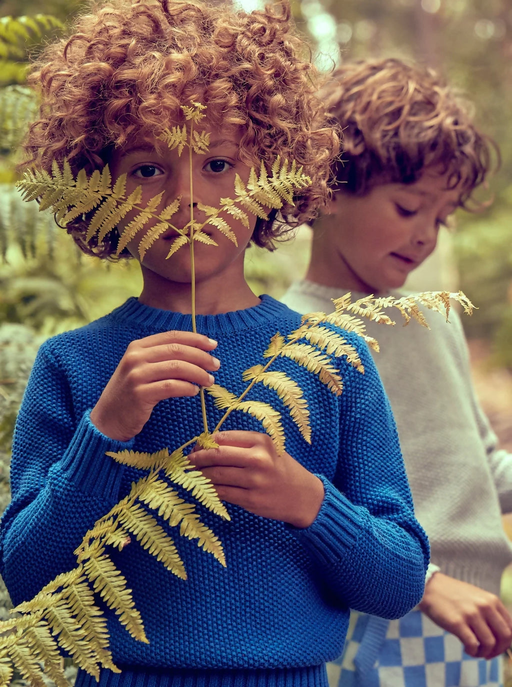 Moss Stitch Jumper - Cashmere & Organic Cotton