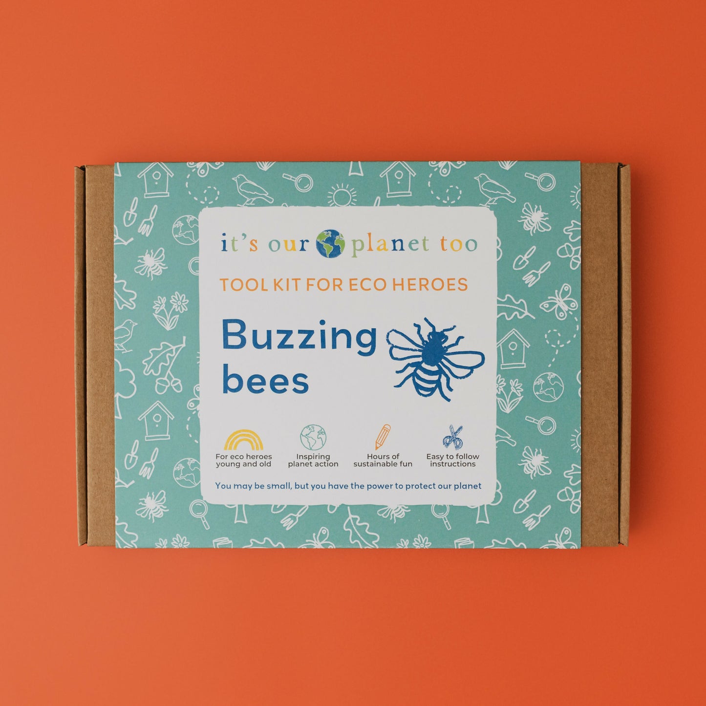 Sustainable Montessori toy: BUZZING BEES - Children’s eco activity kit (Age 5+) | KIDDYKIND