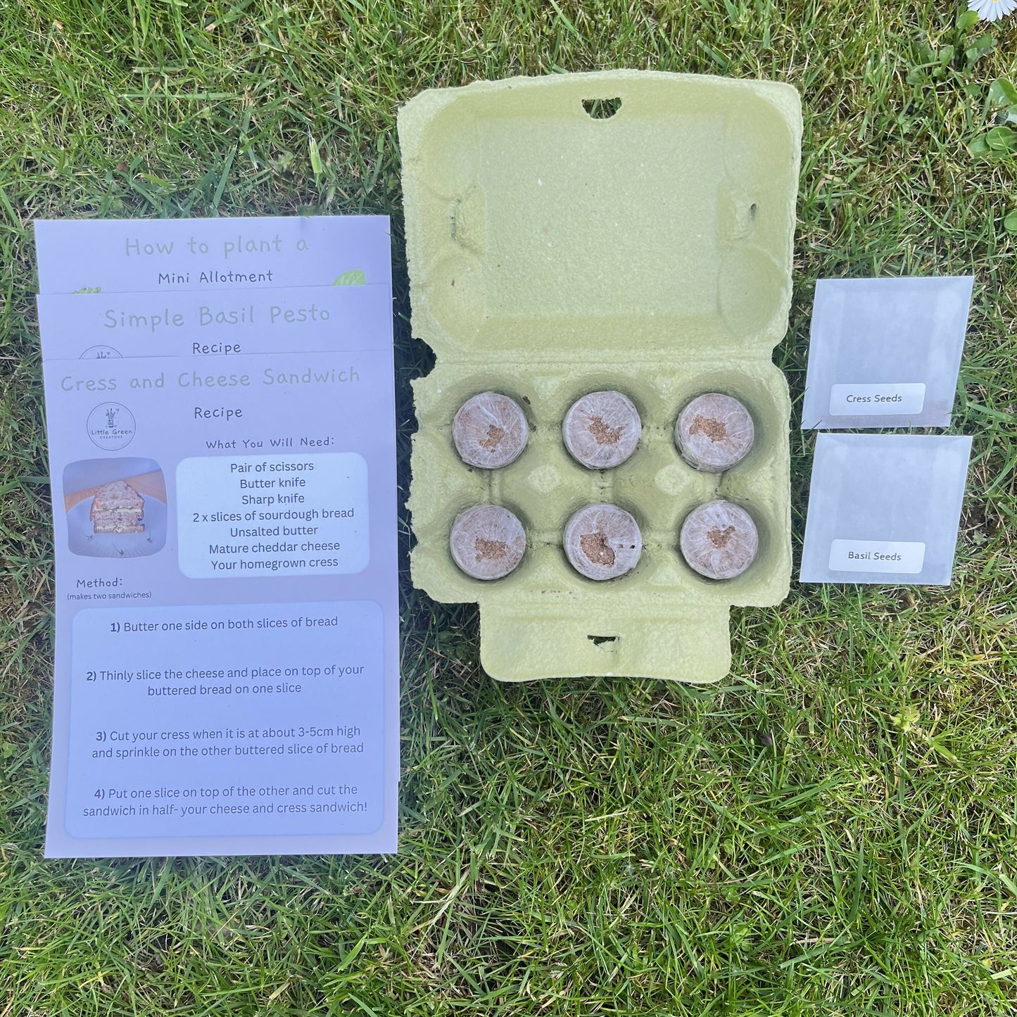 Sustainable Montessori toy: Start A Mini Allotment Kit | KIDDYKIND