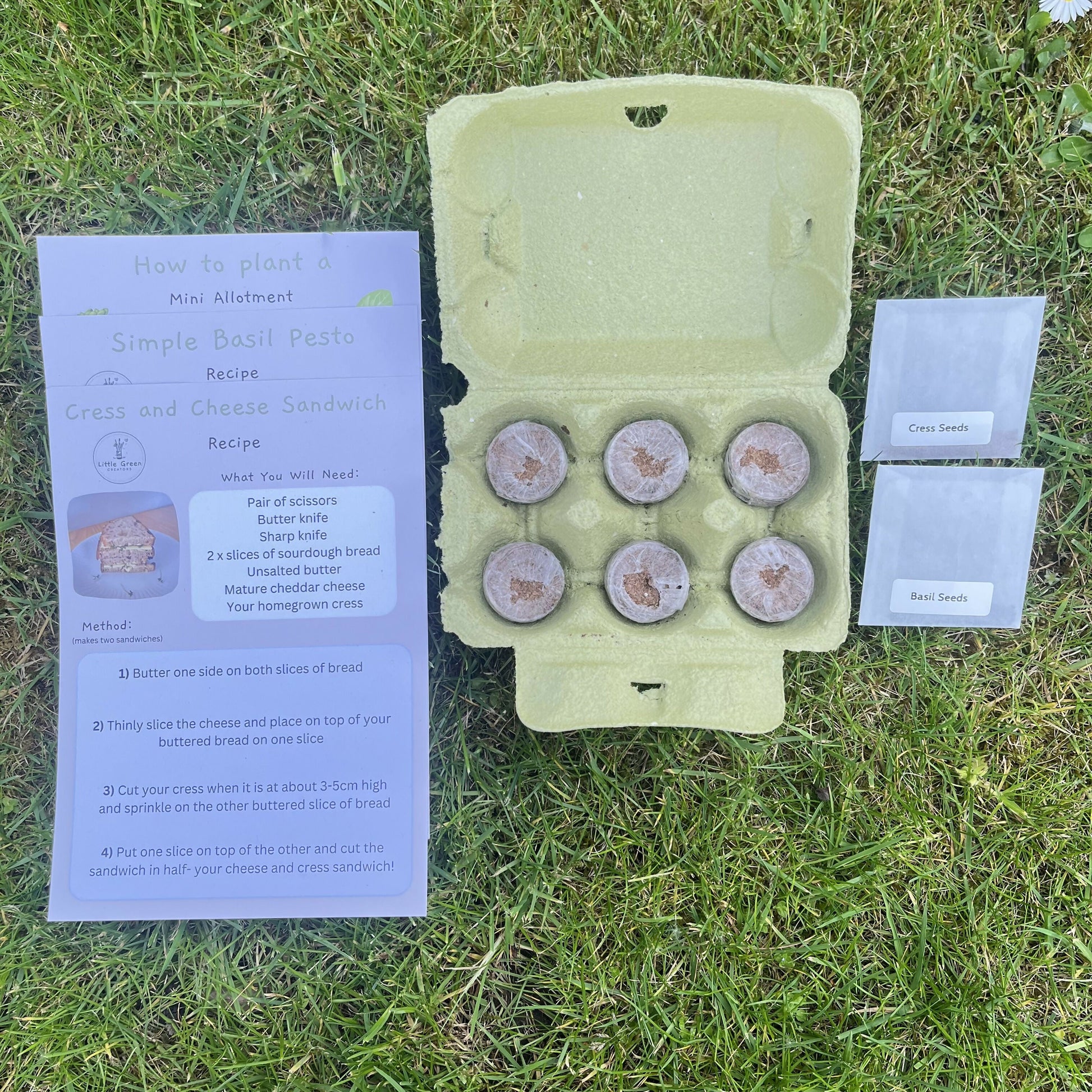 Sustainable Montessori toy: Start A Mini Allotment Kit | KIDDYKIND