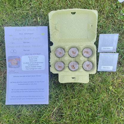 Sustainable Montessori toy: Start A Mini Allotment Kit | KIDDYKIND