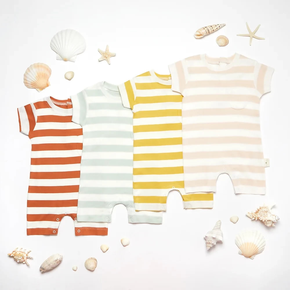 Organic Cotton Reef Romper