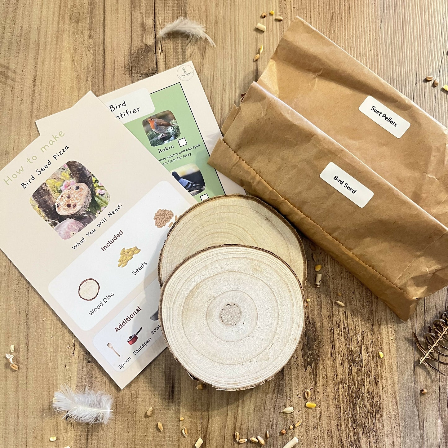 Make A Bird Seed Pizza Kit