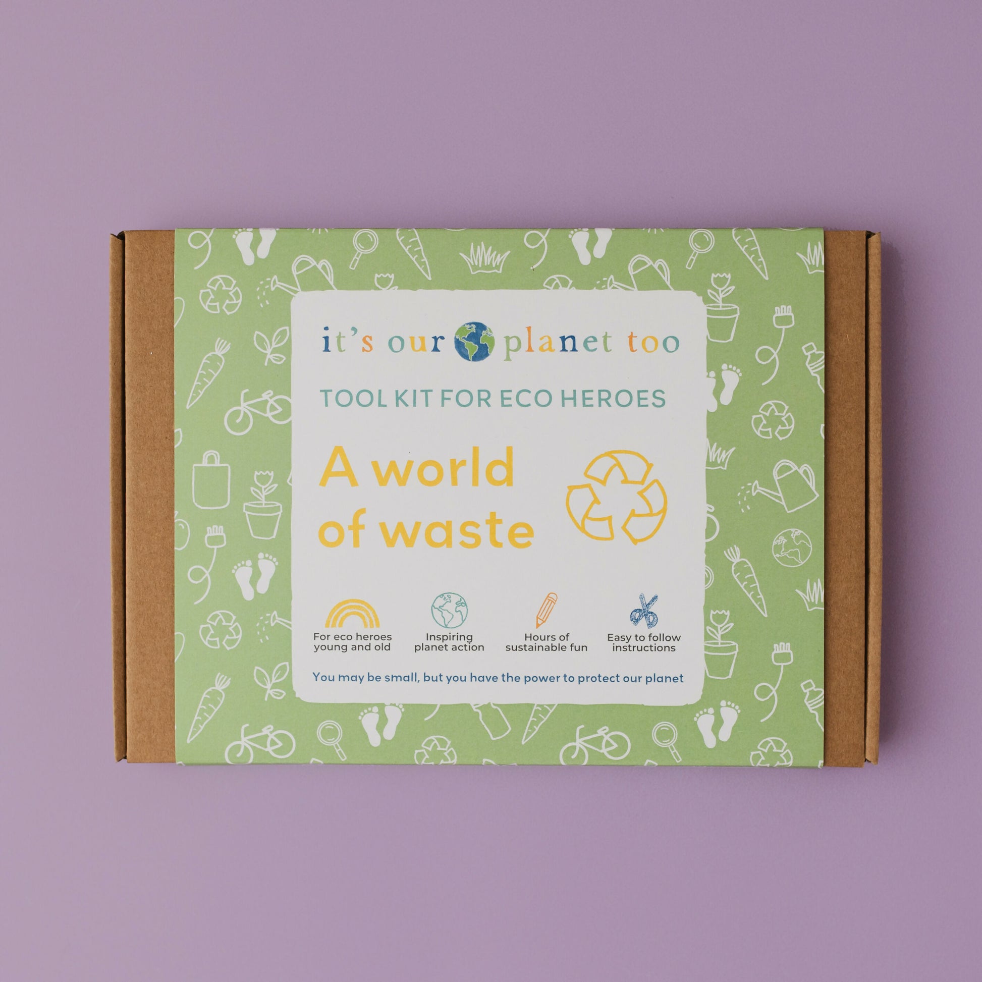 Sustainable Montessori toy: A WORLD OF WASTE - Children’s eco activity kit (Age 5+) | KIDDYKIND