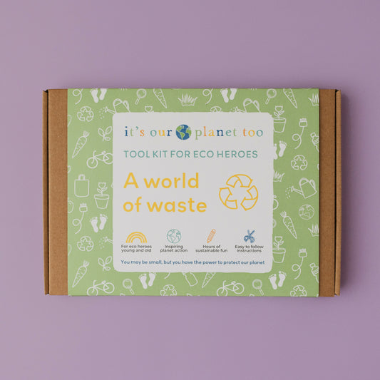 A WORLD OF WASTE - Children’s eco activity kit (Age 5+)