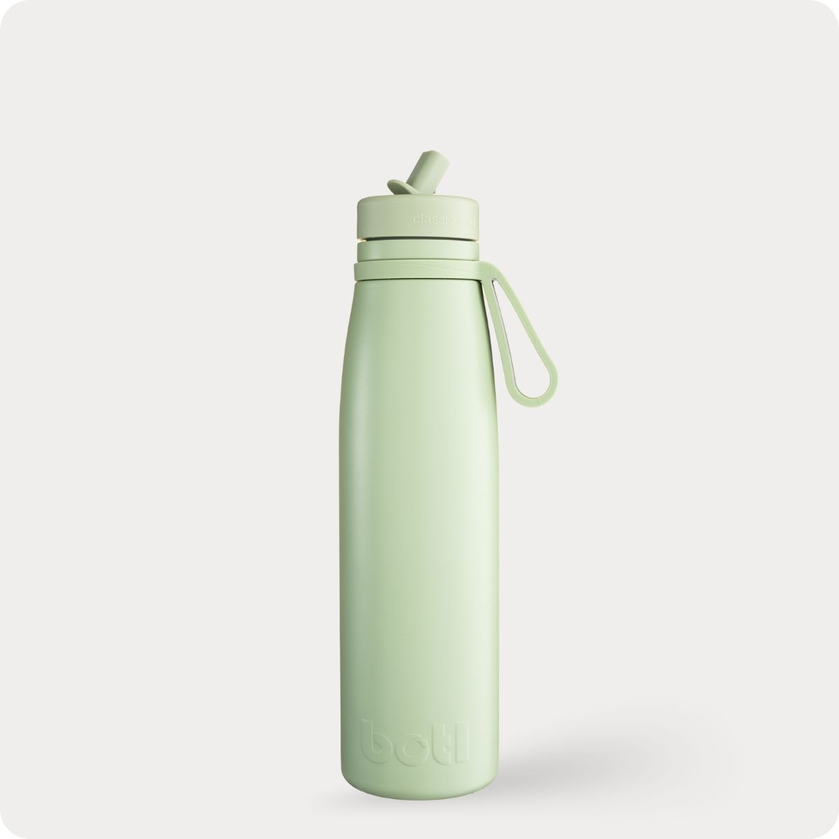 One Green Bottle 500ml Stainless Steel Insulated Bottle With Straw | Evolution V2 lifestyle - sustainable eco-friendly kids stainless steel water bottle UK | Kiddykind