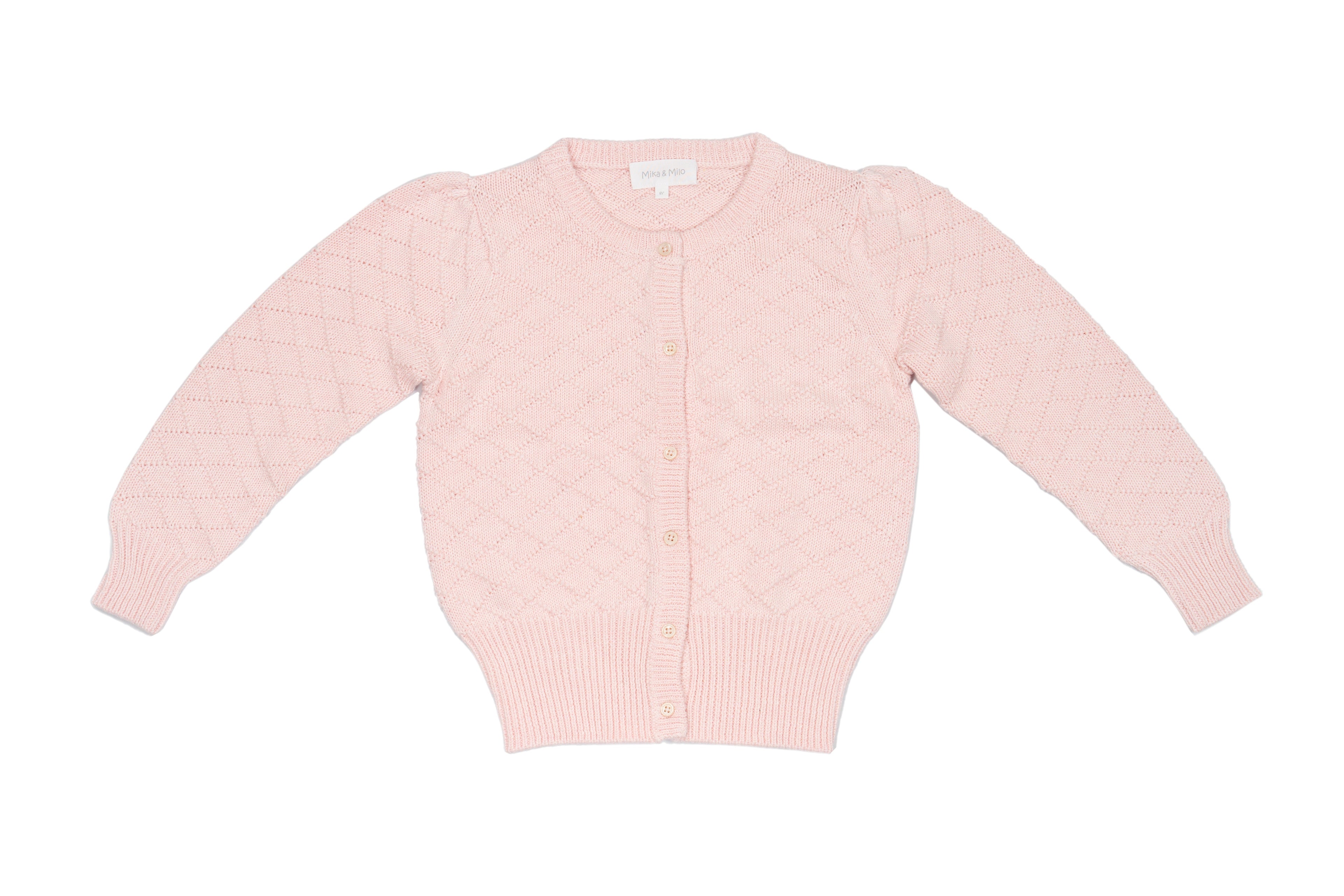 kids organic cotton cardigan