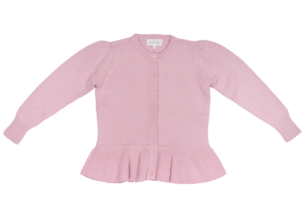 Ruffled Hem Jacket | Lilac