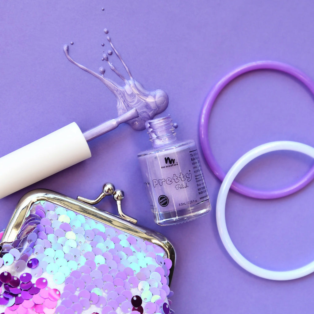 Natural nail polish for kids, non-toxic nail polish for kids, free 20 kids nail polish, kids nail polish, best purple kids nail polish