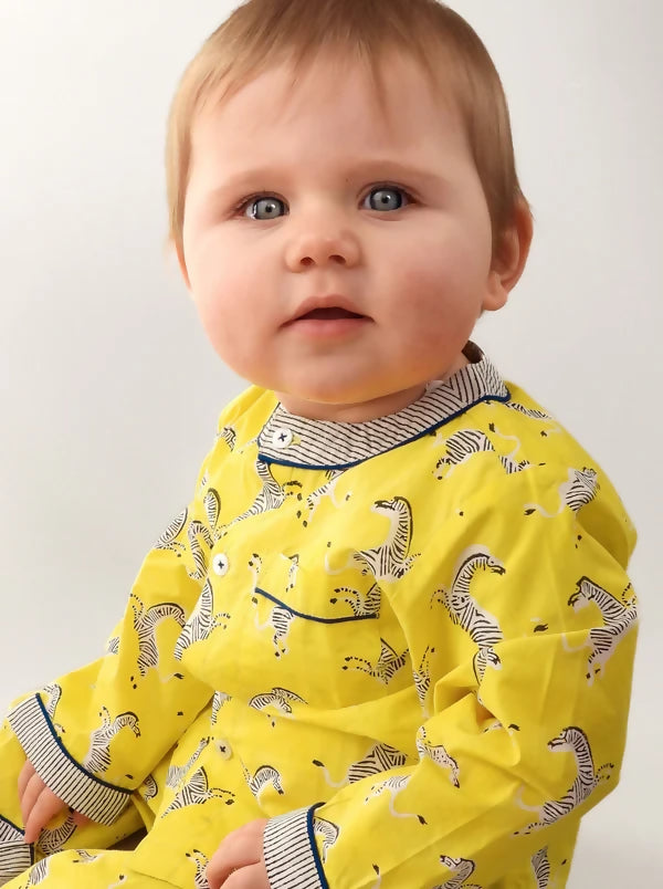 Zeba's Joyful Gallop - Organic Cotton Kids Pyjamas
