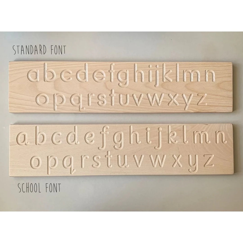 Wooden Toys. Wooden toys for baby and kids, montessori wooden alphabet tracing board for kids