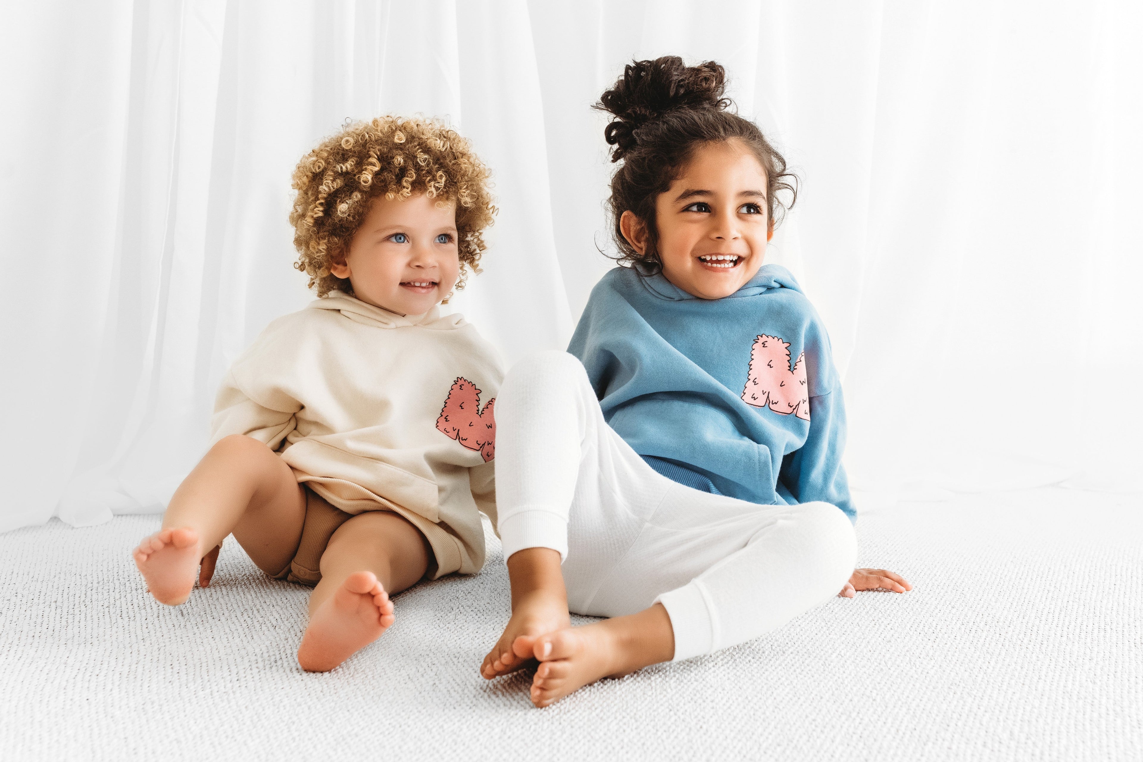 Hoodie - Sky (With Spikes)