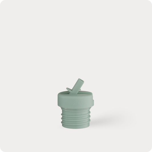 Sustainable kids bottle: classic collection sports cap - Green Flag | KIDDYKIND