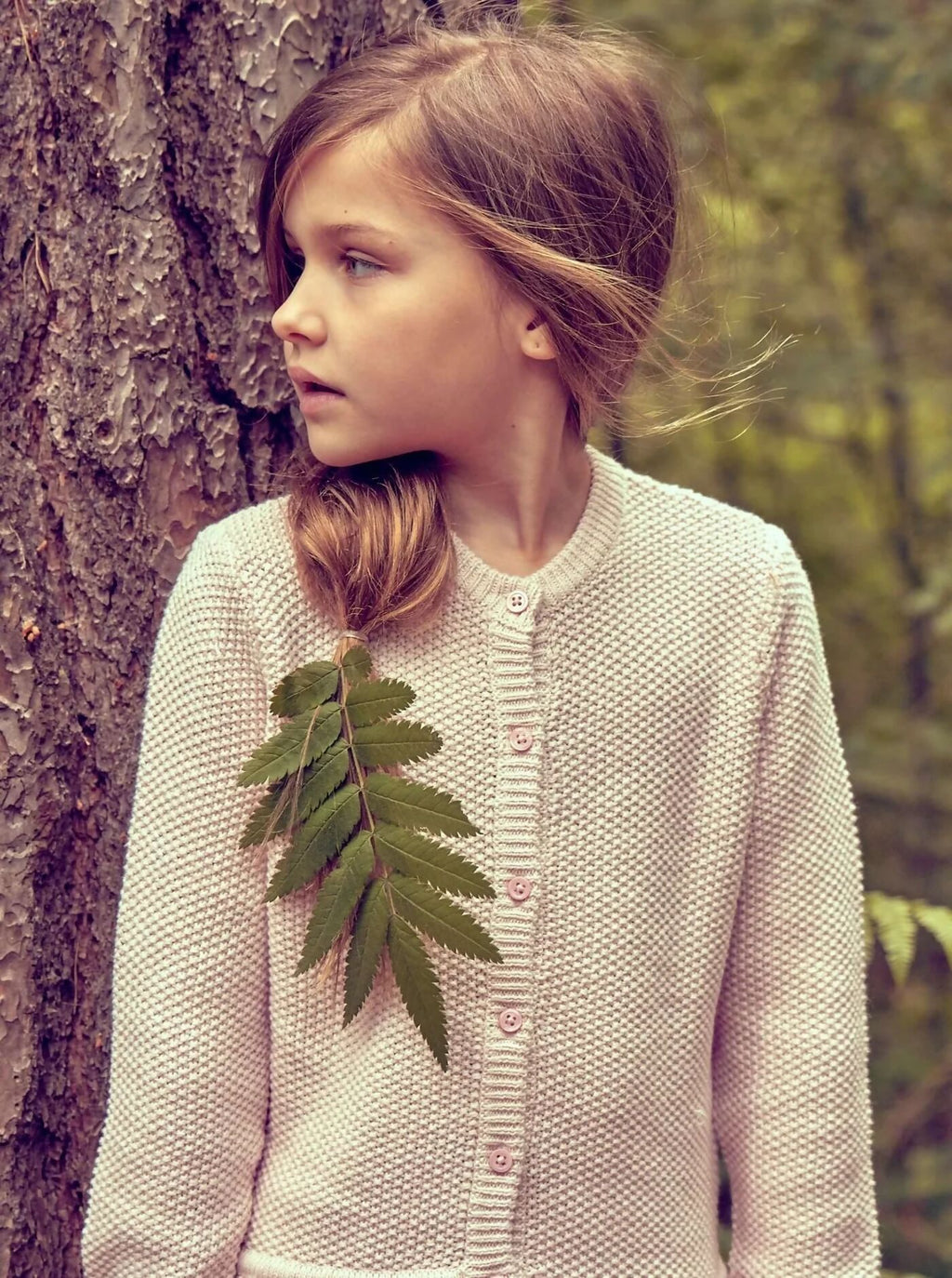 Moss Stitch Jacket - Cashmere & Organic Cotton