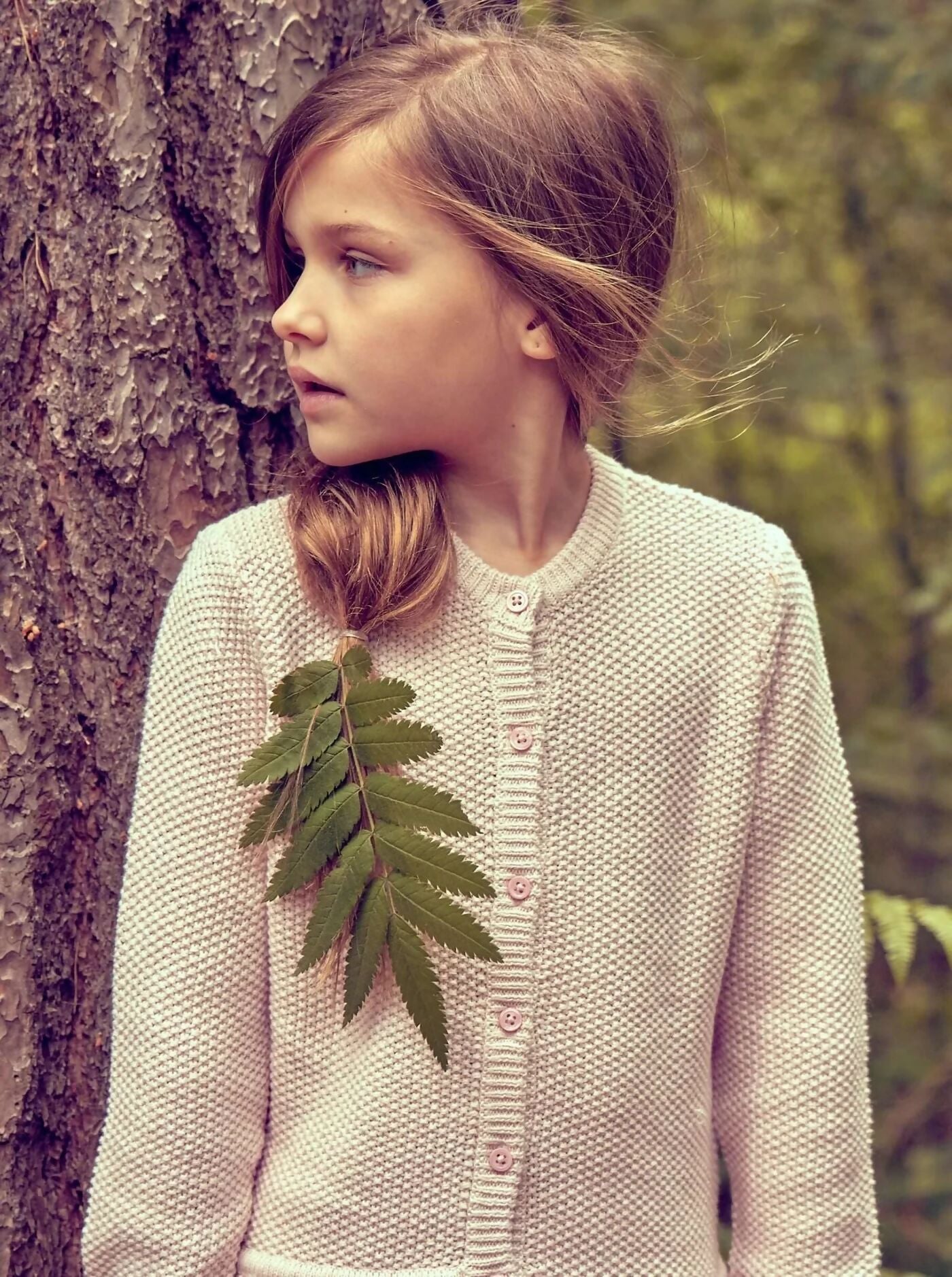 Moss Stitch Jacket - Cashmere & Organic Cotton