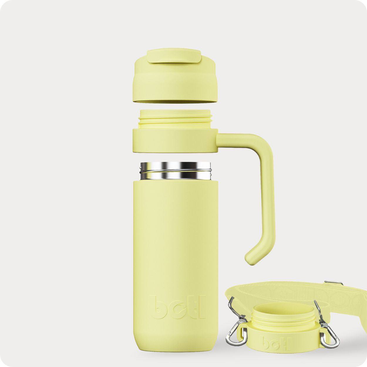 400ml Brew Flask - Stainless Steel insulated reusable Coffee Cup - BOTL | BPA-free plastic-free kids bottle UK