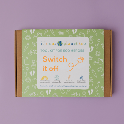 SWITCH IT OFF - Children’s eco activity kit (Age 5+)