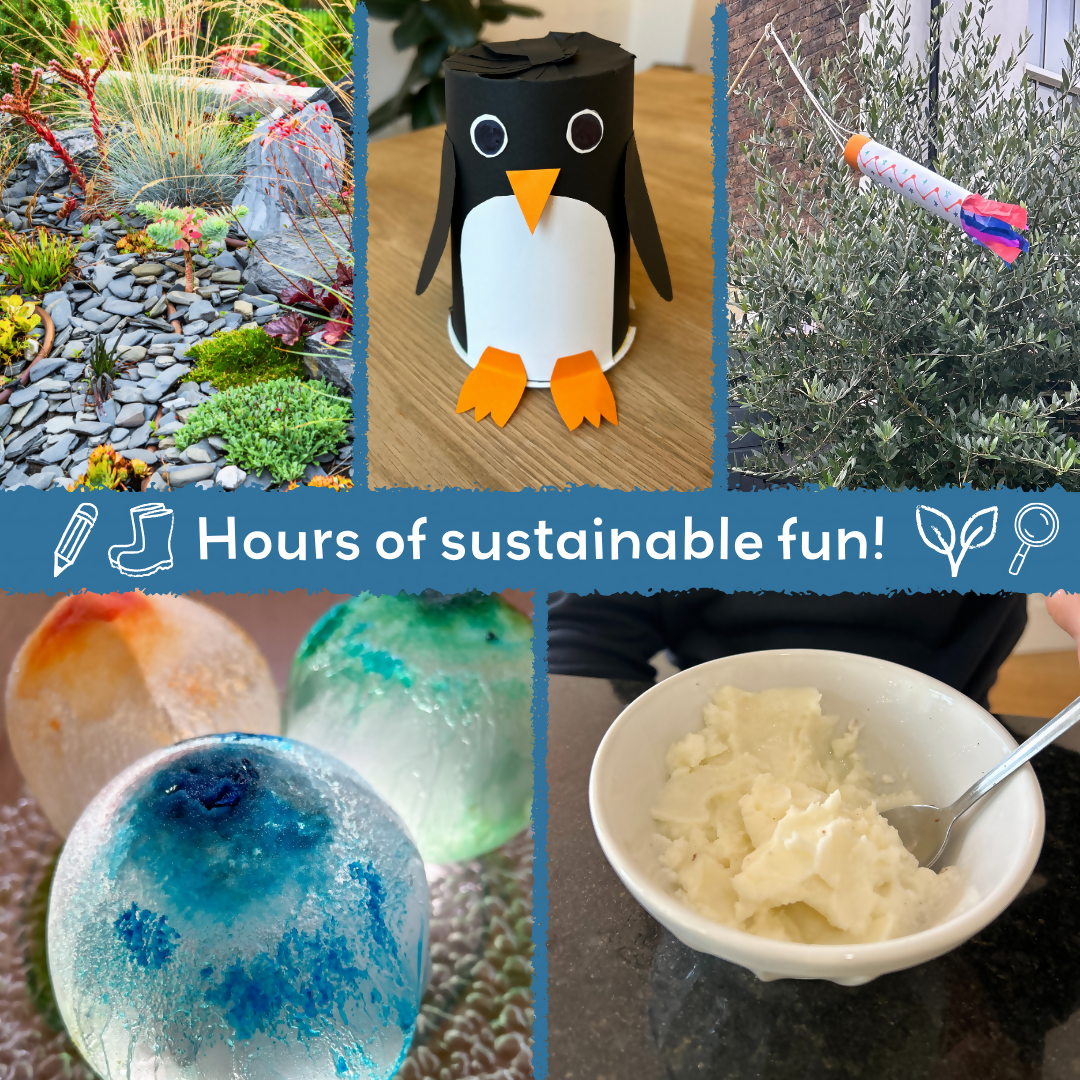 ADORABLE ADÉLIE PENGUINS - Children’s eco activity kit (Age 5+) | open-ended wooden toy for kids UK