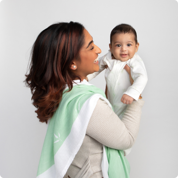 Natural baby skincare: Bamboo XL Luxury Muslin | KIDDYKIND