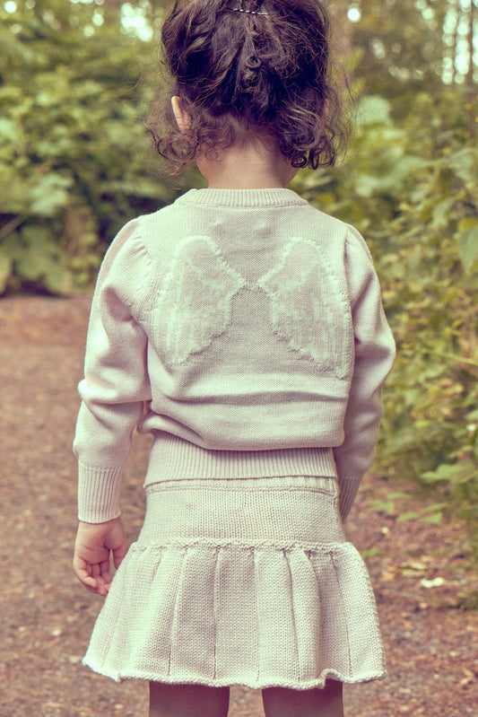 Baby Angel Jumper by MIKA & MILO, organic cotton, vetted by KIDDYKIND