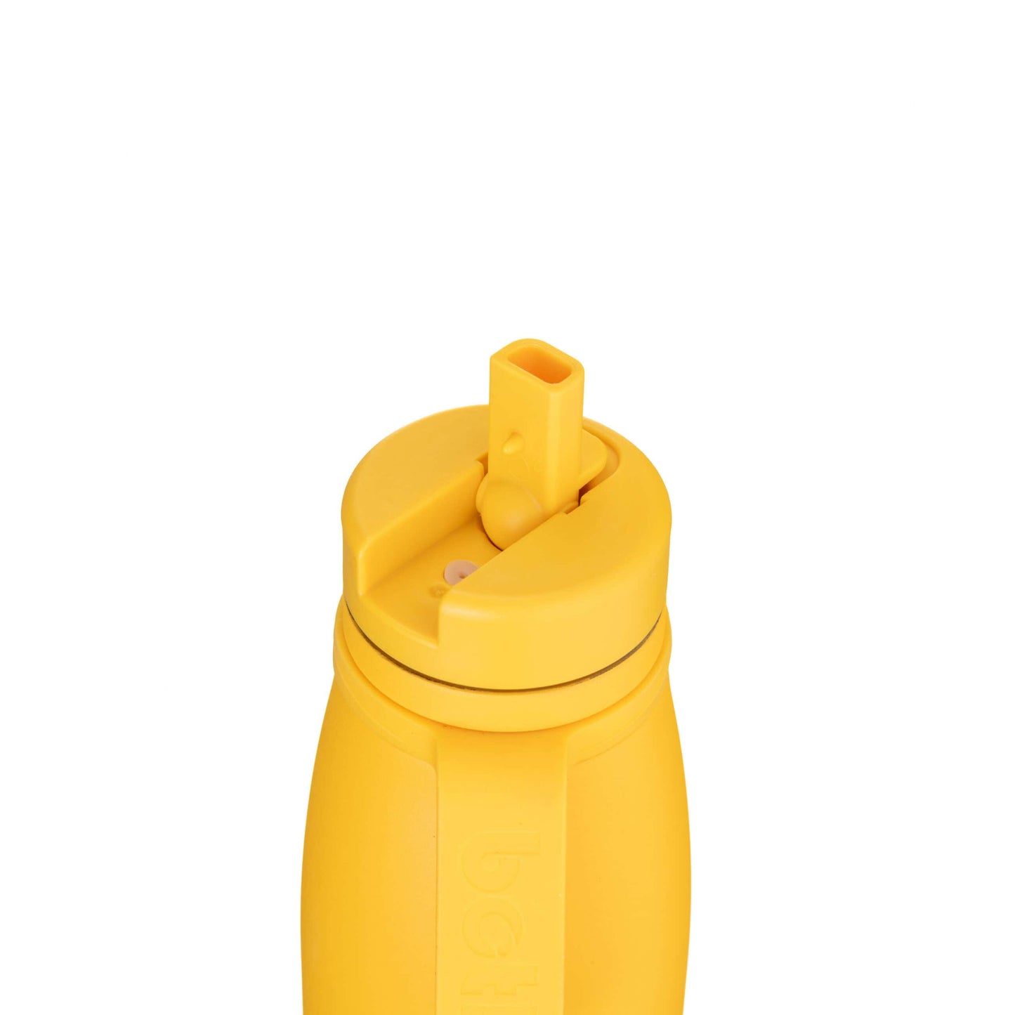 Sustainable kids bottle: 350ml Stainless Steel Insulated Bottle With Straw | Butter Yellow | BOTL | KIDDYKIND