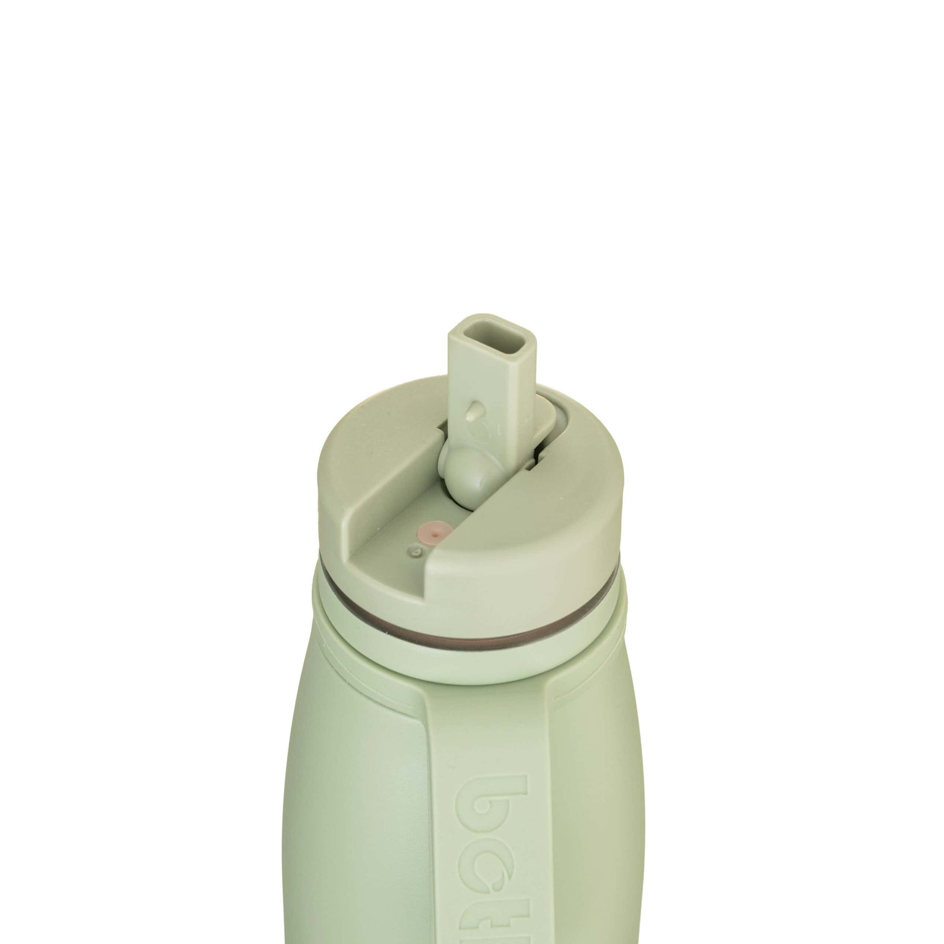 Sustainable kids bottle: 350ml Stainless Steel Insulated Bottle With Straw | Green Flag | BOTL | KIDDYKIND