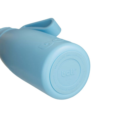 Eco kids bottle: 350ml Stainless Steel Insulated Bottle With Straw | Sky Blue | BOTL | One Green Bottle UK