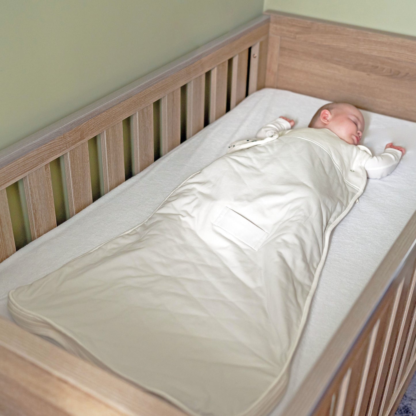 All-Season Bamboo Sleeping Bag - Dawn Grey by Pure Earth Collection, vetted by KIDDYKIND