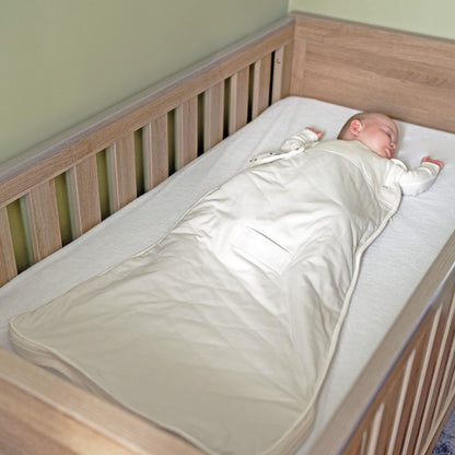 All-Season Bamboo Sleeping Bag - Dawn Grey by Pure Earth Collection, vetted by KIDDYKIND