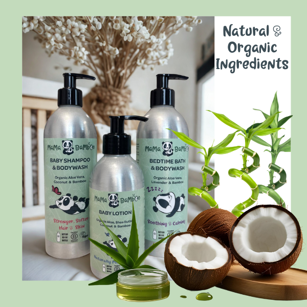 Organic Bathtime Gift Set