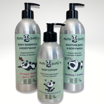 Organic baby bedding: Organic Aloe Vera and Silica-Rich Bamboo Babycare | KIDDYKIND
