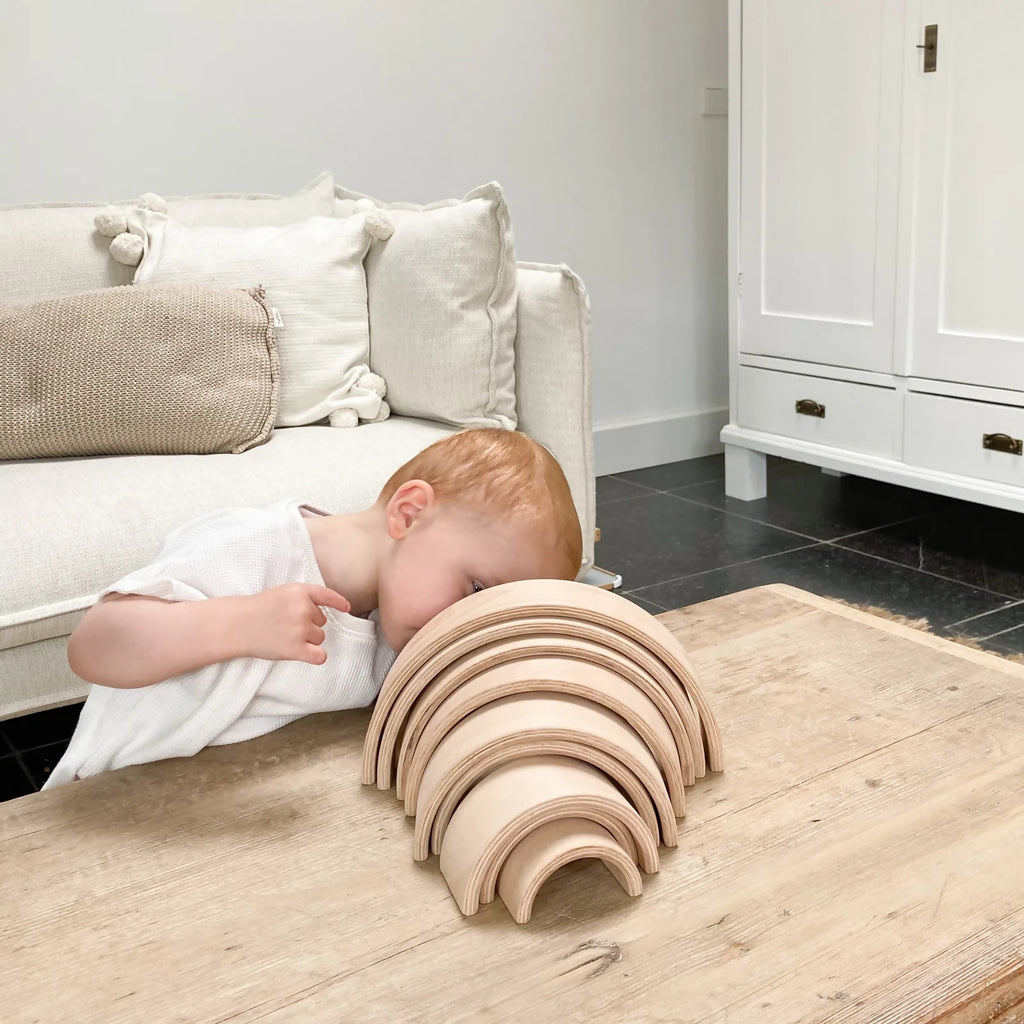 Wooden Stackable Rainbow