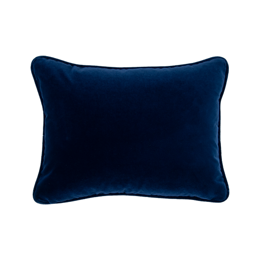 Velvet Dark Blue Rectangle