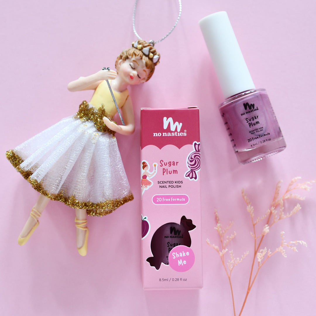Sugar Plum Scented Kids Nail Polish – Christmas Limited Edition