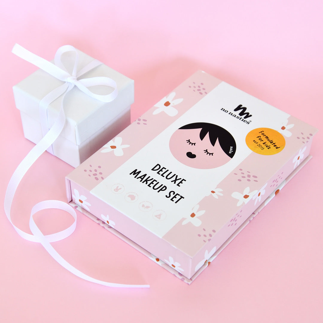Nala Pink Kids Play Makeup Palette & Lip Gloss Set