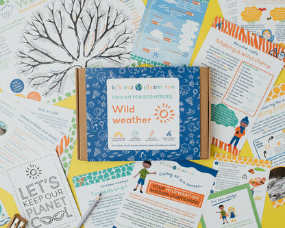 WILD WEATHER - Children’s eco activity kit (Age 5+) — Montessori wooden toy UK | KIDDYKIND