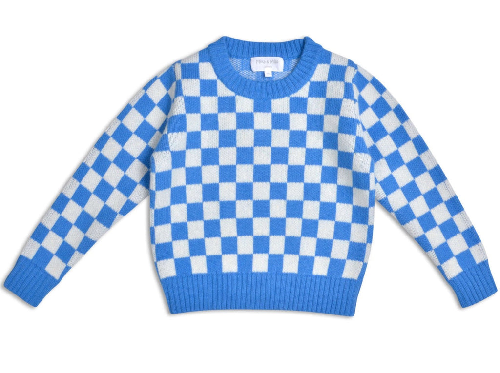 Checked Jumper | cashmere/merino